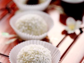 10、闽台风味茶点心豆沙糯米糍,来一张诱惑你