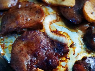 15、创意菜~香烤黑椒口条,带香出炉了