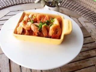 16、椒盐基围虾,成品图。