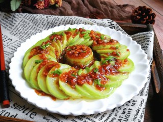 13、蚝油浇汁西葫芦,成品图!