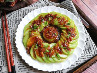 14、蚝油浇汁西葫芦,成品图!