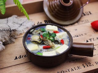 18、海蛎子豆腐汤,成品一
