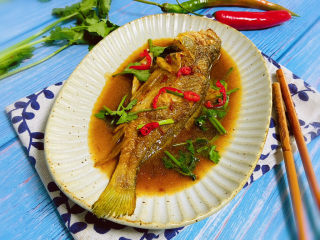 19、酱焖黄花鱼,成品图