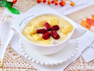 16、玉米面糊糊,成品一