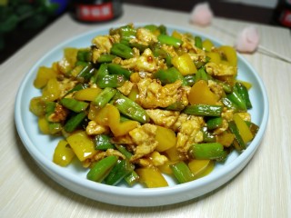 17、彩蛋四季豆,成品图