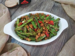 20、干煸芸豆,成品图