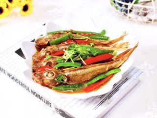 18、啤酒焖红蟹鱼,成品一