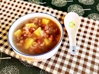 18、祛湿养生粥  赤豆甘薯糯米粥,赤豆甘薯糯米粥香甜软糯，祛湿健脾，补气养血，营养丰富~