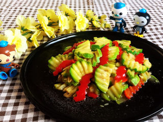 15、醋溜西葫芦,醋溜西葫芦出锅了~