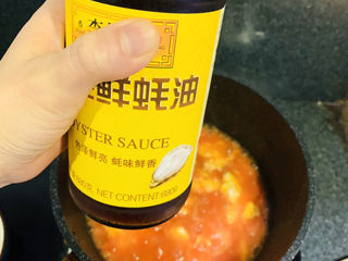 11、鸡蛋西红柿打卤面,加蚝油；