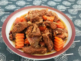 18、胡萝卜炖羊肉,胡萝卜炖羊肉出锅了~