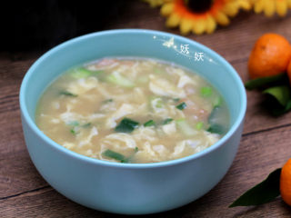 12、肉片疙瘩汤,成品