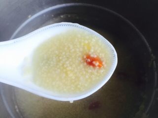 16、暖胃滋补养生粥+海参小米粥,浓稠度刚好