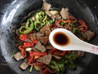 13、爆炒猪肝,小半汤匙醋（不喜欢的可以不加）