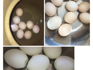 1、地方菜   姜醋,鸡蛋煮熟，冷水浸泡后剥壳备用