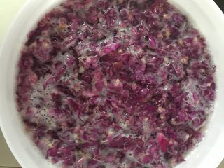 5、水果酵素(玫瑰花陈酿酵素),加入纯净水，将激活了的菌粉倒入，搅拌均匀，加入压网盖上桶盖扣好压扣