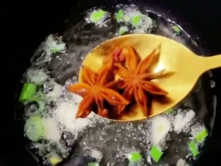 10、牛腩炖土豆,爆香八角和花椒