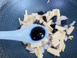 11、青椒炒腐竹,蚝油