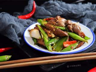 12、辣椒炒鸡肝,超级下饭，大家快试试吧。