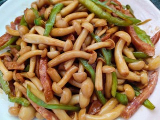 14、素炒白玉菇,脂肪含量低