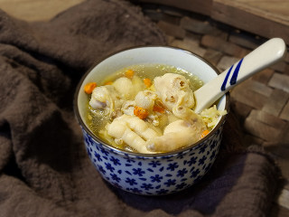 11、干贝枸杞鸡脚汤,成品图~