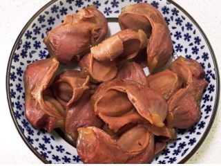 10、酸辣鸡胗,香卤鸡胗出锅了