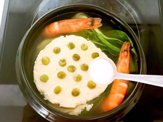 22、冬日暖心菜 荷塘月色,加入2克精盐调味