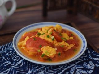 12、番茄炒鸡蛋,成品图