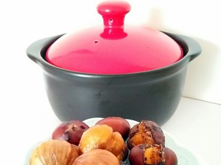 12、黑乐砂锅烤板栗,成品图