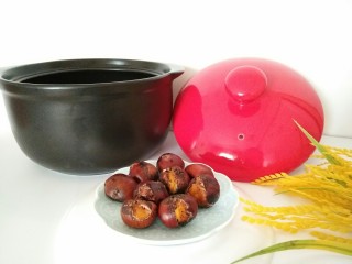 13、黑乐砂锅烤板栗,成品图