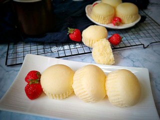 19、蒸蛋糕,成品。