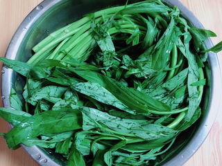 1、蒜蓉空心菜,准备好空心菜，洗净待用。