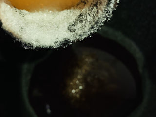 16、鲍鱼捞饭,加白糖；