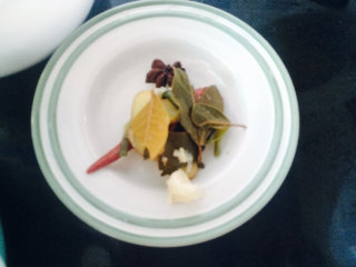 10、桂花香贴秋膘——番茄牛腩,去掉里面的香料，丢掉。