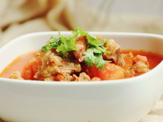 21、桂花香贴秋膘——番茄牛腩,完成1