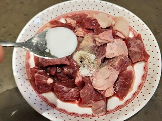 7、茄汁牛肉,加5克小苏打。