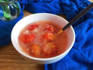 8、山楂银耳羹,成品。