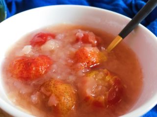 9、山楂银耳羹,成品。