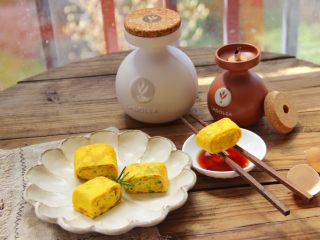 17、香葱肉松厚蛋烧,成品