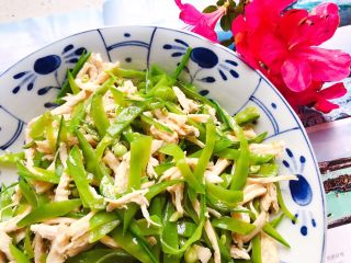 23、荷兰豆凉拌鸡丝,非常非常好吃