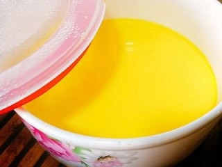 15、百变鸡蛋+香菇肉末鸡蛋羹,蒸好了