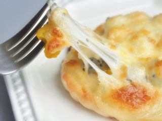 14、水果披萨,自己做料很足。