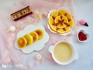 17、圆土豆+芝士土豆饼,美味早餐～