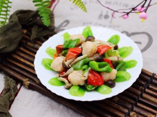 20、时蔬烩虾球,成品一