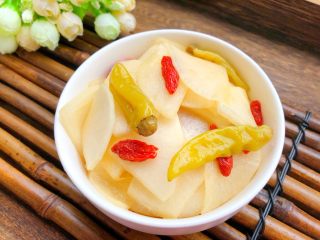 17、泡椒萝卜,特别适合夏天的一道小菜