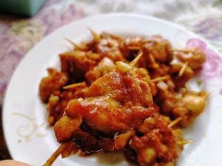 21、牙签肉,鲜嫩又入味，少油更健康。