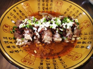 12、清蒸金针肥牛卷,撒上葱花上菜