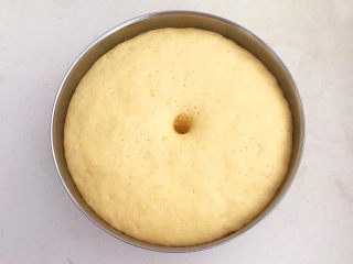 11、小米发糕,小米面饧发好了