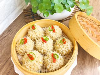 31、珍珠丸子,再来一张