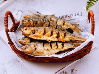 20、干炸海鲫鱼,成品一